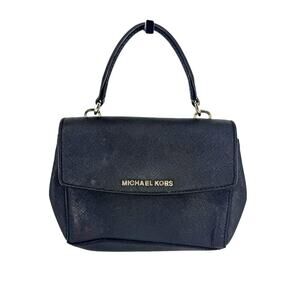 Michael Kors Ava Extra-Small Saffiano Leather Crossbody bag In Black